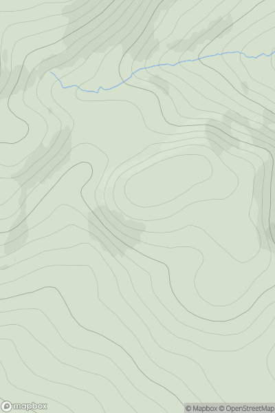 Thumbnail image for Carn Gorm [Loch Vaich to Moray Firth] showing contour plot for surrounding peak